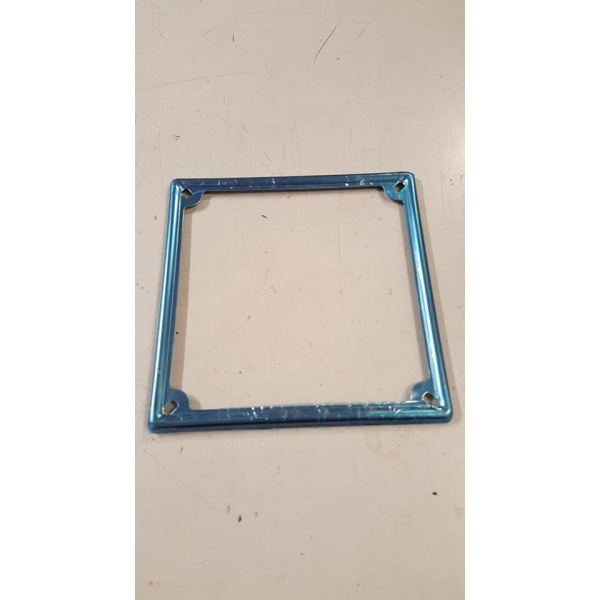 610016M CORNICE TARGA CROMATA (VESPA VINTAGE)