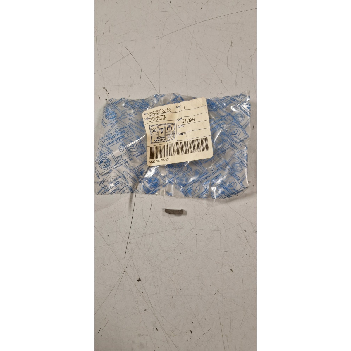 3336587702000 CHIAVETTA CAMBIO (PORTER 1000) - immagine 1