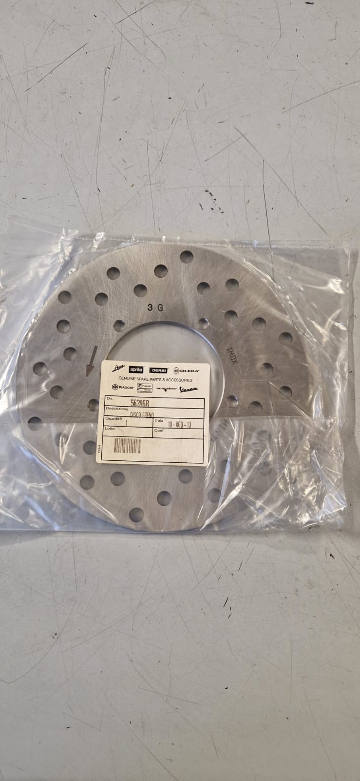 56396R 56396R DISCO FRENO ANT. (ZIP 2000 - STALKER - RUNNER) - immagine 1